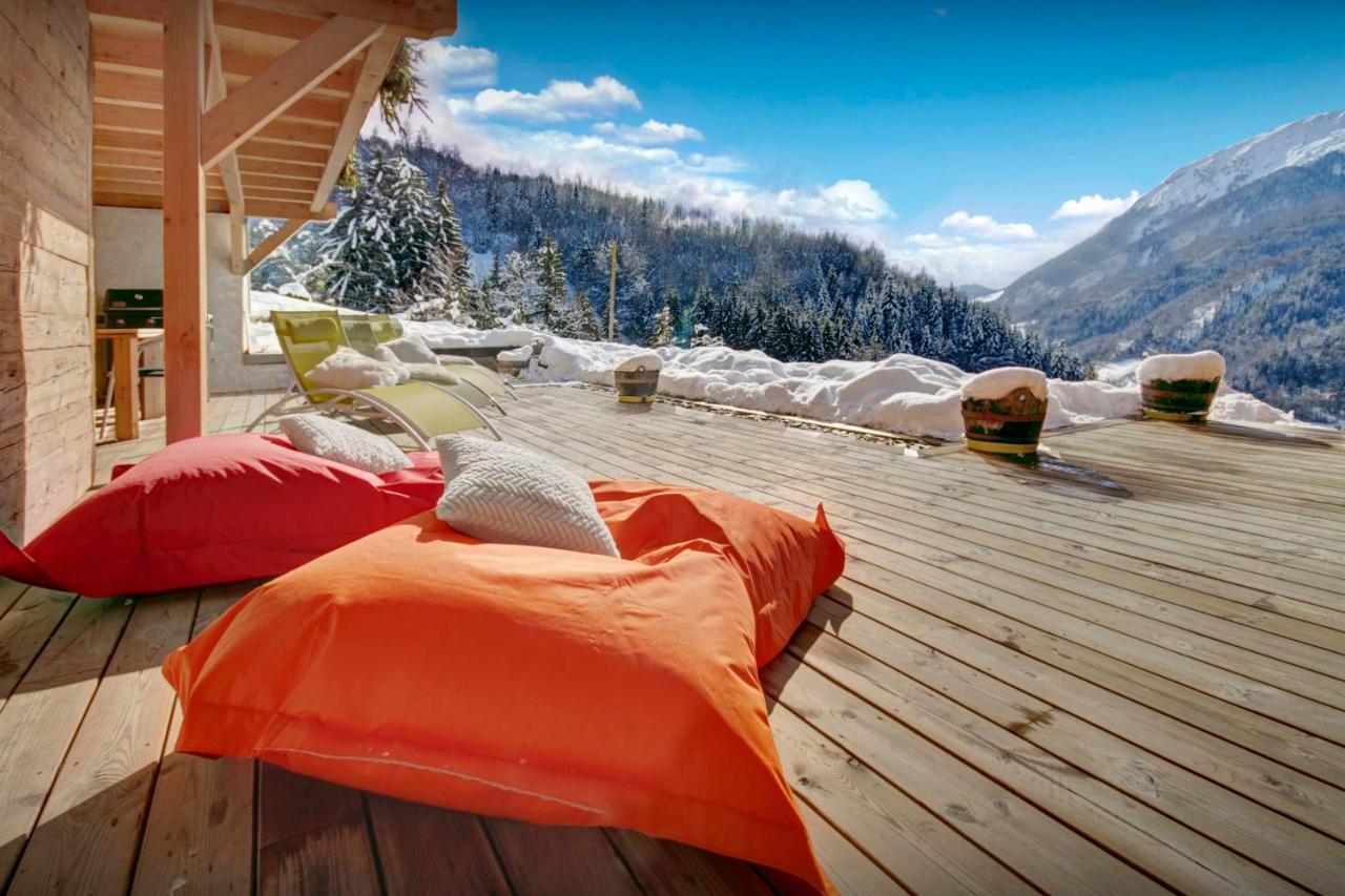Chalet Ladroit - Ovo Network Les Clefs ภายนอก รูปภาพ