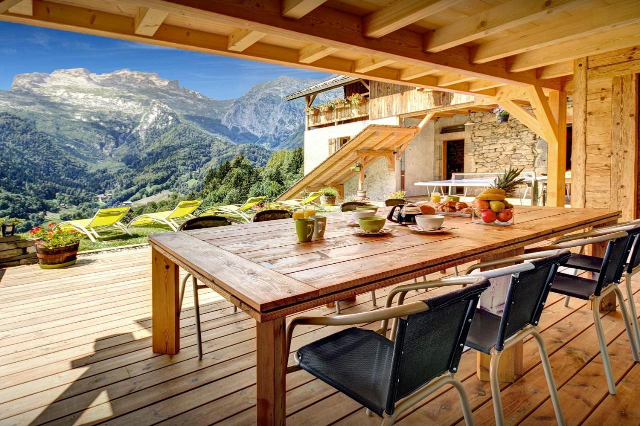 Chalet Ladroit - Ovo Network Les Clefs ภายนอก รูปภาพ