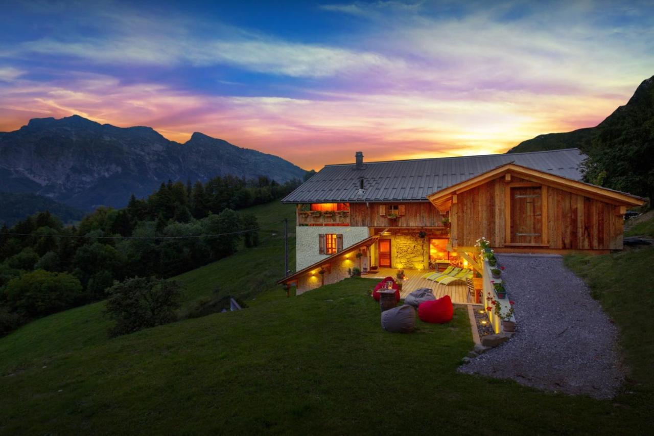 Chalet Ladroit - Ovo Network Les Clefs ภายนอก รูปภาพ
