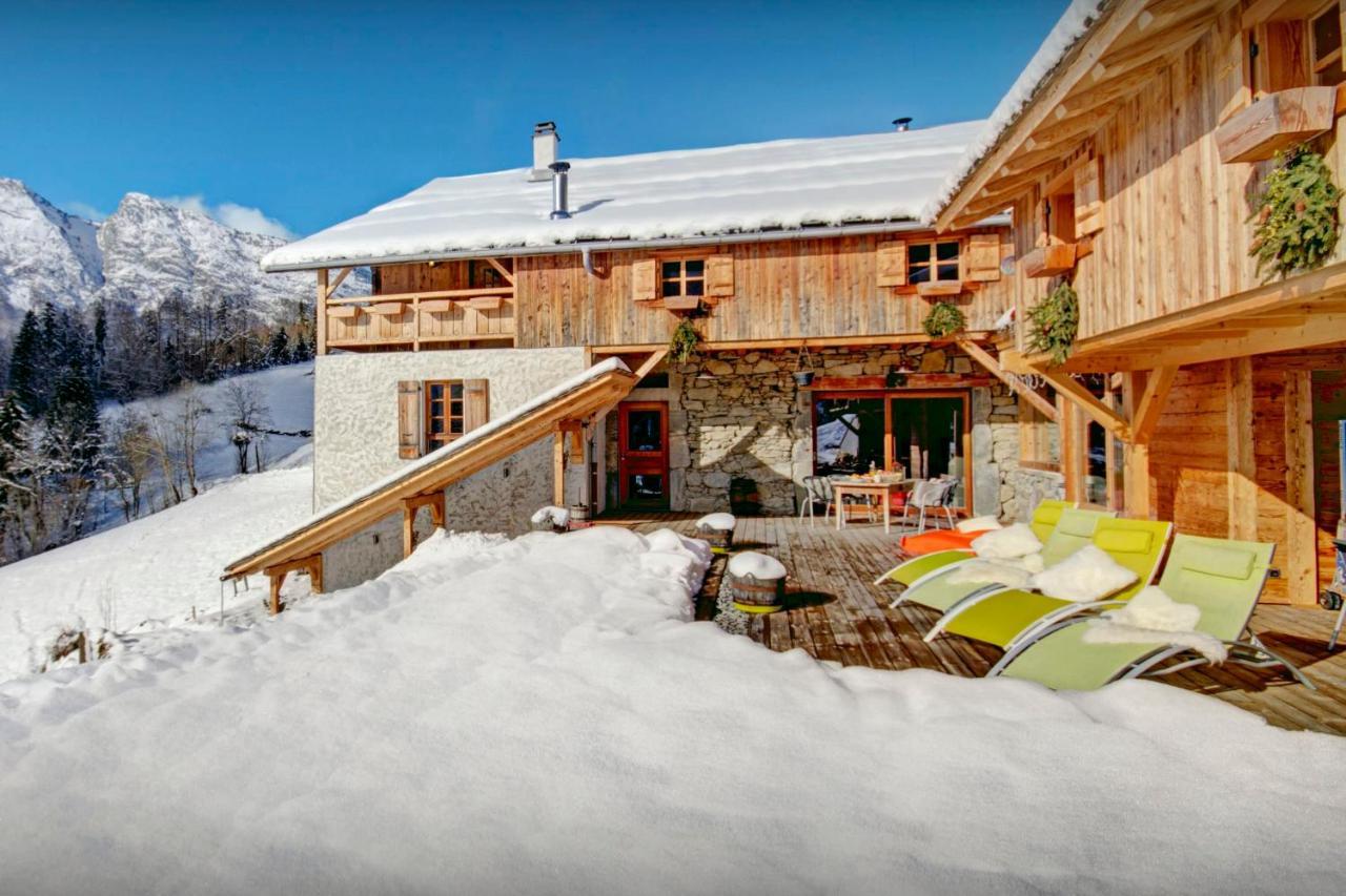 Chalet Ladroit - Ovo Network Les Clefs ภายนอก รูปภาพ