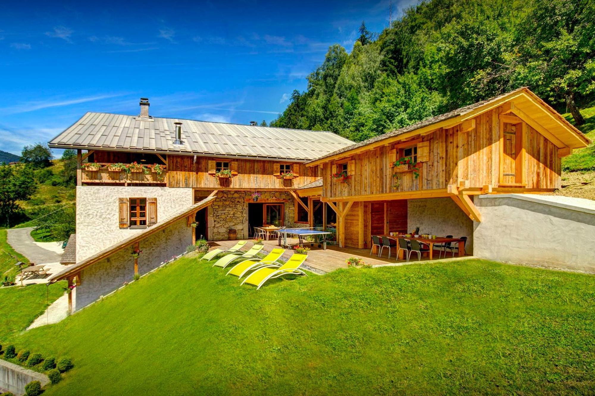 Chalet Ladroit - Ovo Network Les Clefs ภายนอก รูปภาพ